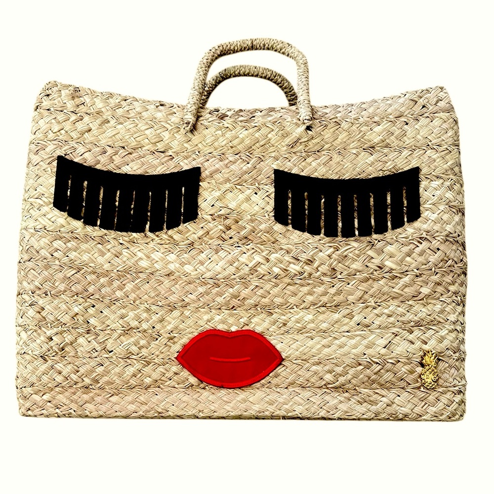 PALMA CANARIA STRAW TOTE